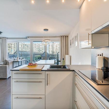 Modern App 6P Met Topligging - Aan Strand & Haven Blankenberge Esterno foto