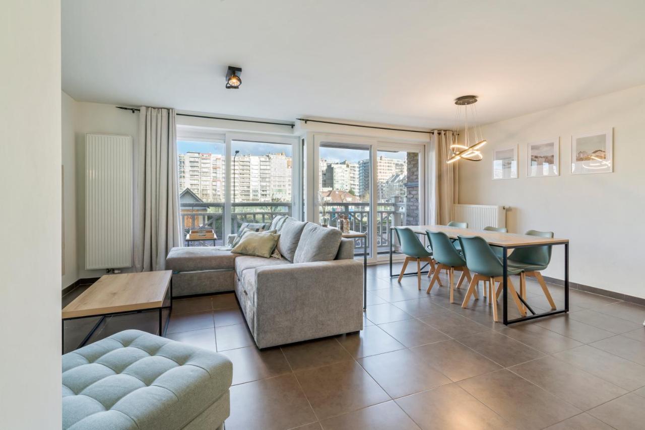Modern App 6P Met Topligging - Aan Strand & Haven Blankenberge Esterno foto