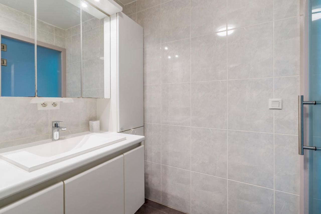 Modern App 6P Met Topligging - Aan Strand & Haven Blankenberge Esterno foto