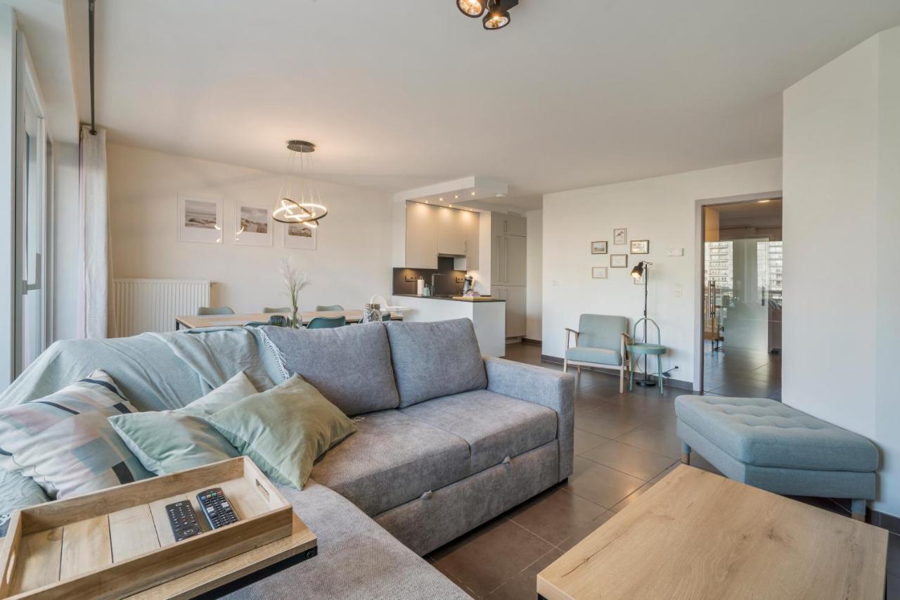 Modern App 6P Met Topligging - Aan Strand & Haven Blankenberge Esterno foto