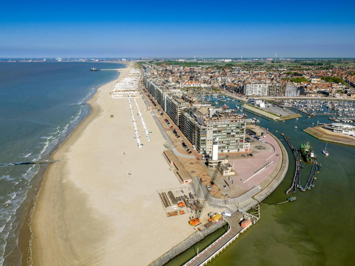 Modern App 6P Met Topligging - Aan Strand & Haven Blankenberge Esterno foto